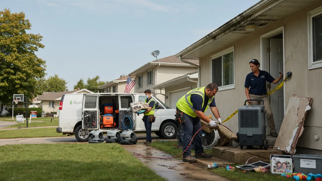 Water Damage Restoration in Springboro, PA near me